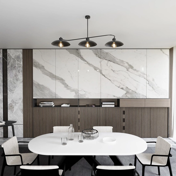 Lampa sufitowa Emibig FOSTER 3 Czarny 1353/3