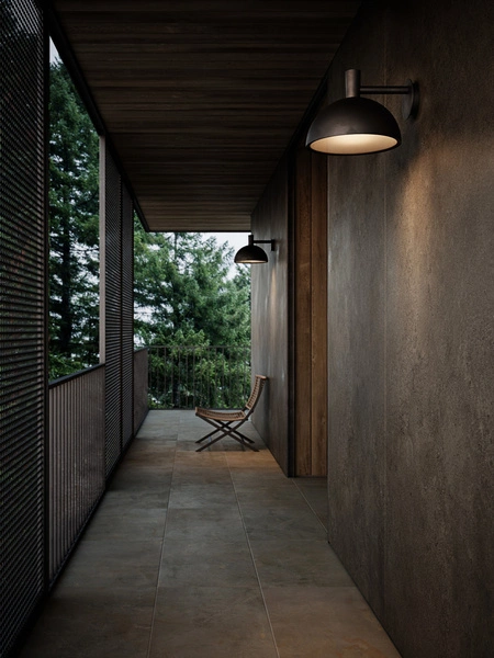 Kinkiet ARKI E27 20W Metal | Czarny