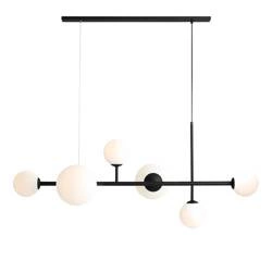 Aldex LAMPA WISZĄCA DIONE 6 BLACK (LISTWA) 1092K1_2