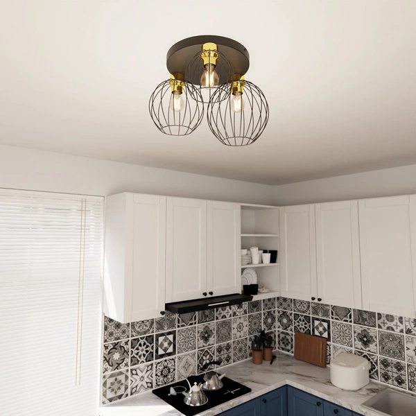 Lampa sufitowa Emibig NEST 3PREM BL GOLD 1370/3PREM