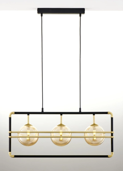 Nowoczesna Lampa wisząca FIORI wys. 115cm 3xG9 14W IP20 | Złoty