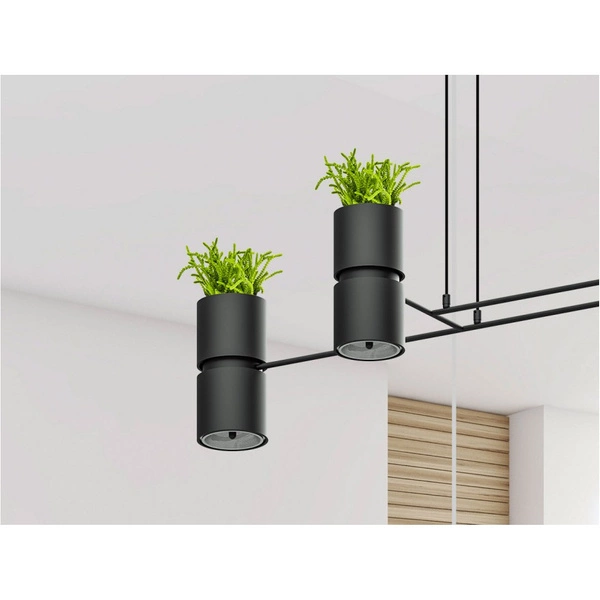 Lampa wisząca KUKKIA TH.004, czarna, 4x40W GU10/ES111