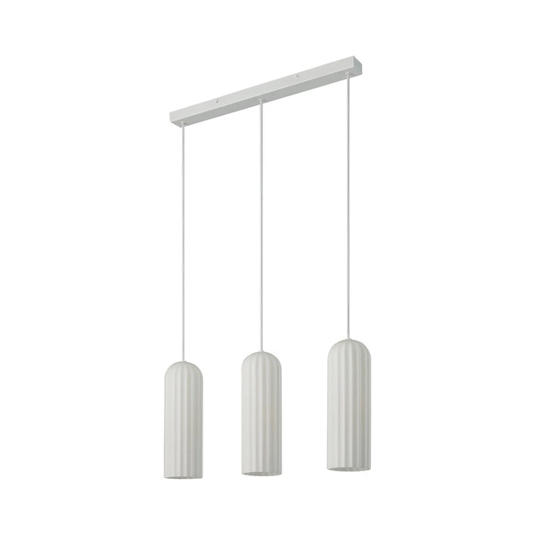 Lampa wisząca MIELLA E27 Szkło | Biały