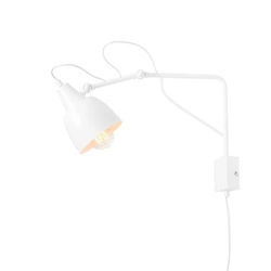 Aldex Kinkiet SOHO (mały) 1002C_M, biały, 1x60W E27