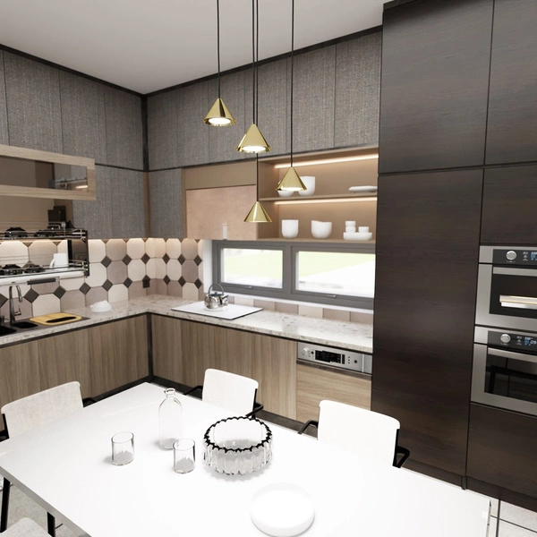 Lampa wisząca Emibig ELIT 4 PREMIUM GOLD 1329/4PREM