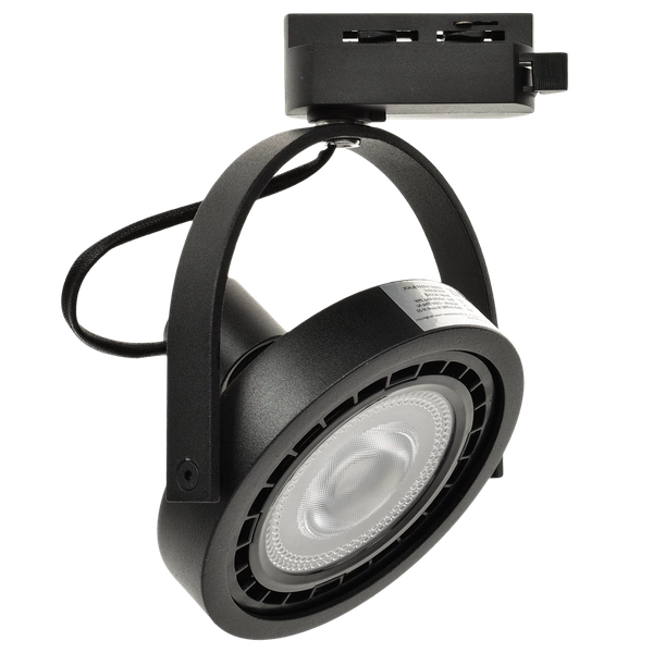 LUGAR BLACK track light 1xGU10 W Nowoczesnym stylu