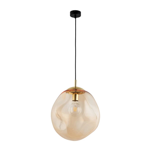 Nowoczesna lampa wisząca bursztynowa SOL 4261 4261