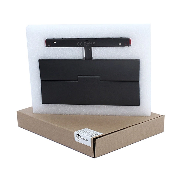 Reflektor łamany szyny magnetycznej LED 12W 3000K ciepła | czarny