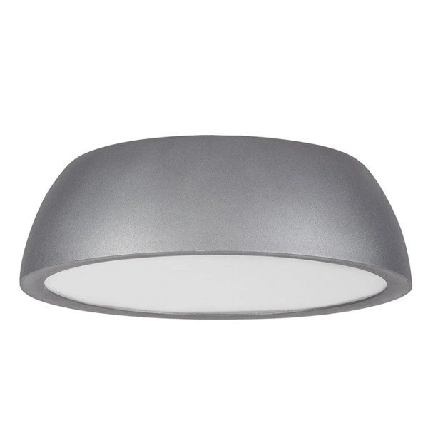 Lampa plafon MONO srebrny 34cm