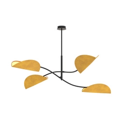 Lampa sufitowa Emibig LOTUS 4 BL MUSTARD 1460/4