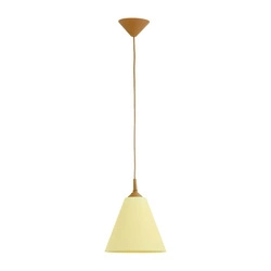 Lampa wisząca do salonu i jadalni UNO E27 wys. 115cm | ecru