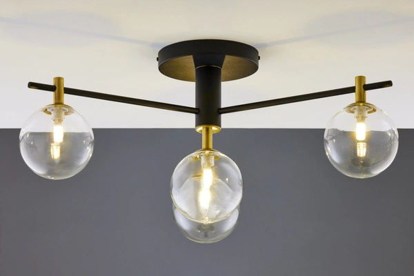 Nowoczesna Lampa sufitowa FIGARO wys. 34cm 4xG9 14W IP20 | Złoty