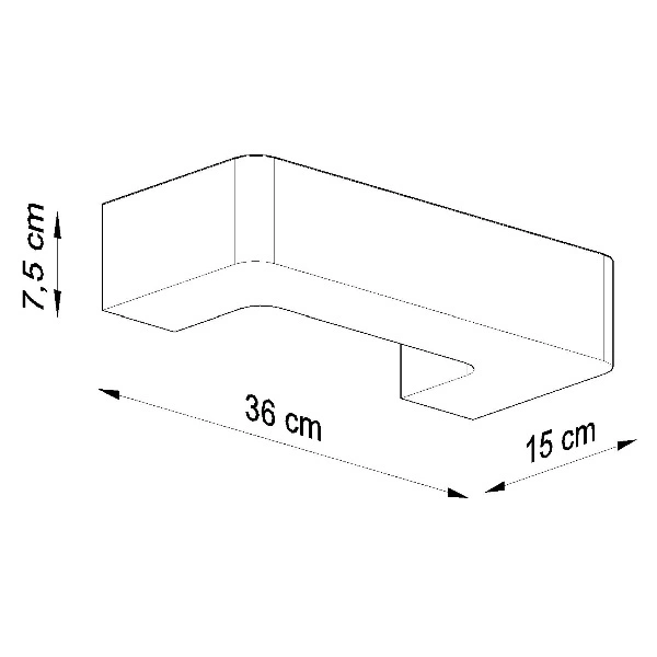Kinkiet Ceramiczny MAGNET SL.0034 biały 1xE27 SL.0034