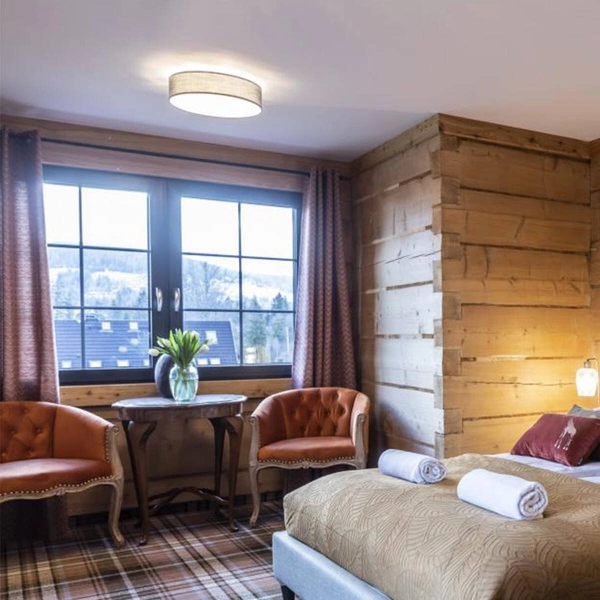 Lampa sufitowa ALTO, szara, 3x40W E14