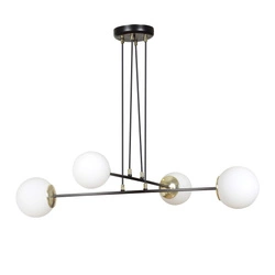 Lampa wisząca Emibig OGNIS 4 Czarny 966/4