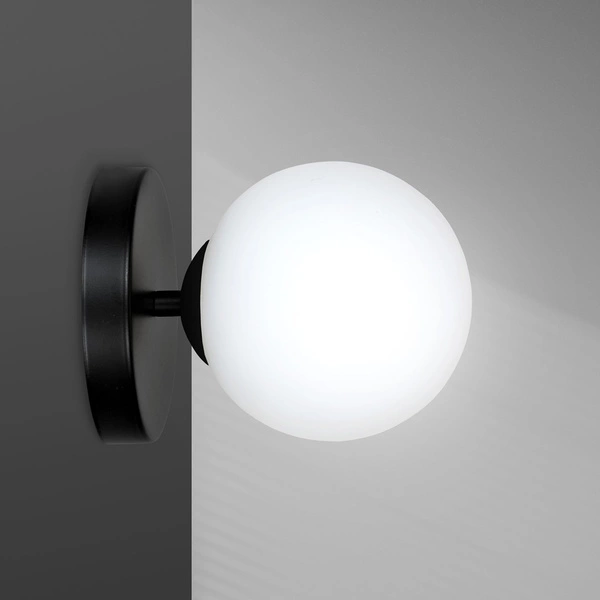 Kinkiet Emibig KALF K1 Czarny 1030/K1