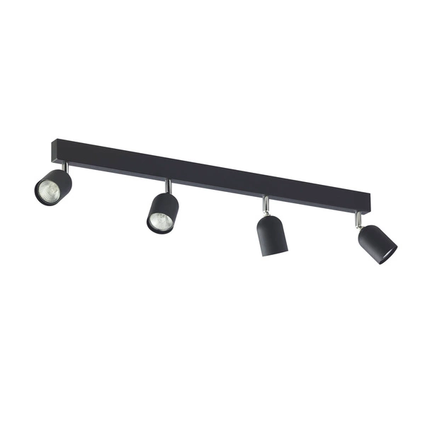 Lampa sufitowa TOP 1009 4xGU10 czarna 1009