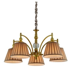 Lampa wisząca AUSTIN 35-13859 patynowa 5x40W E14