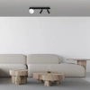 Lampa sufitowa SIRIO, MLP8405, czarny/biały, 3x25W G9