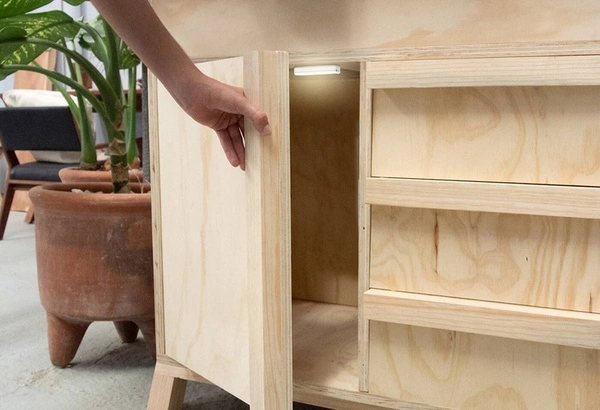 Lampka Podszafkowa 0,5W 4000K 2xAAA stykowa EKPL2424