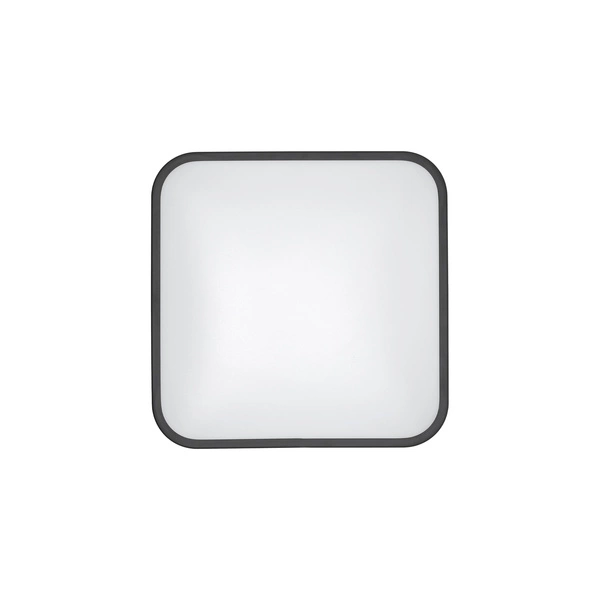 Plafon AGNES SQUARE LED PRO 4000K 16W 1200lm szer.33.5cm IP44 | Czarny 10984