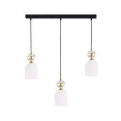 SOPHIA COGNAC WHITE LAMPA WISZĄCA 3XE14