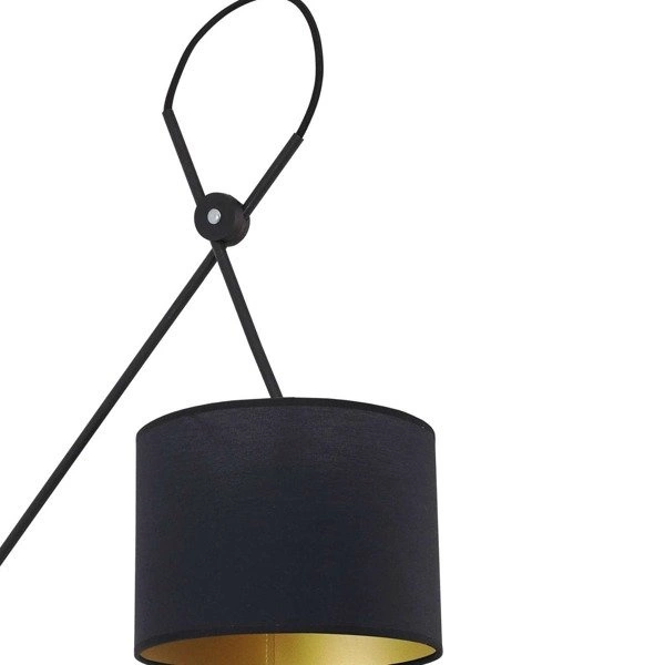 Lampa ścienna VIPER BLACK kinkiet 6513