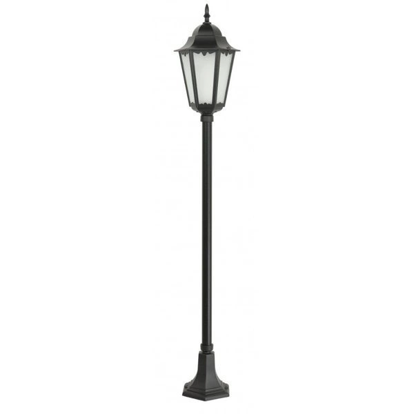 Lampa stojąca masztowa zewnętrzna 165cm Retro Classic II K 5002/1 H | czarny