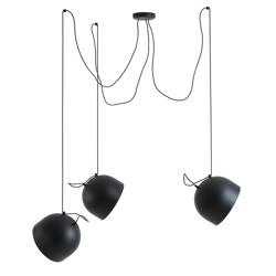 Aldex LAMPA WISZĄCA NOOR 3 BLACK 1122E_1