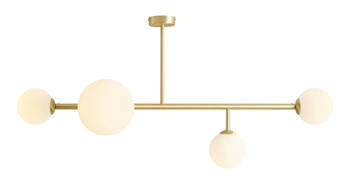 Lampa sufitowa DIONE CEILING 4 BRASS | Mosiądz