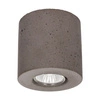 Concretedream Okrągła Lampa Sufitowa 1xGU10 Max.6W Szary Beton 2066136