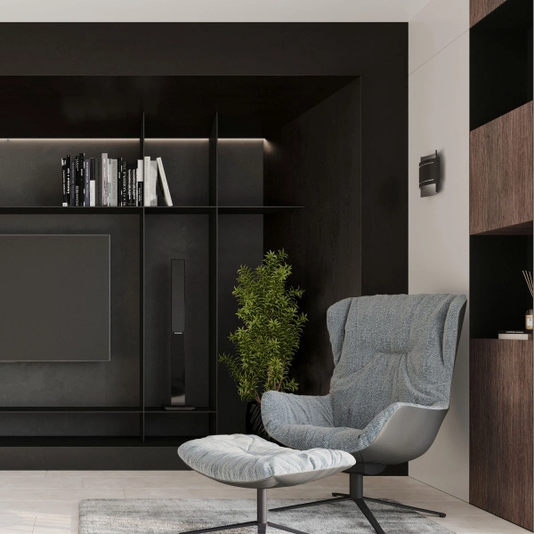 Kinkiet HESTIA SL.0981 czarny 1xG9