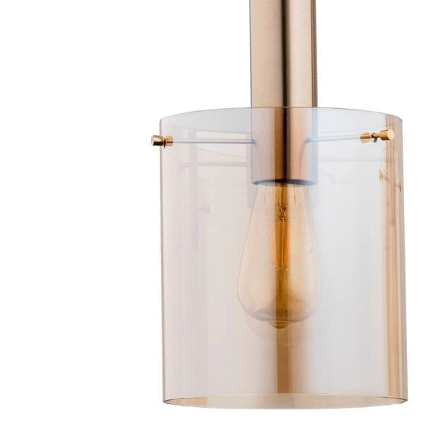 Lampa wisząca ALFA CALENA ZŁOTA 1xE27 20cm | 60826