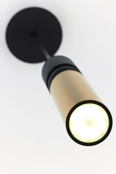 Nowoczesna Lampa wisząca ALAS wys. 120cm 1xG10 14W IP20 | Złoty