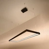 Lampa wisząca TUULA L, czarna, 50W LED, barwa ciepła 3000K, TH.166