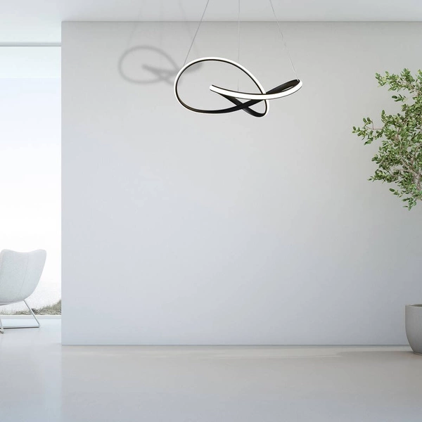 Lampa wisząca CAPPIO, ML6771, czarna, 36W LED, barwa neutralna 4000K