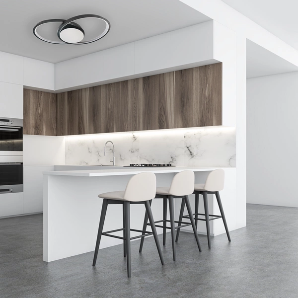 Lampa sufitowa FOCUS, ML6413, czarna, 40W LED, barwa neutralna 4000K