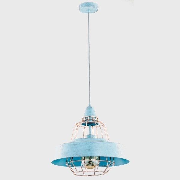 Lampa wisząca ALFA TAMARIS MIĘTOWA 1xE27 40cm | 60379