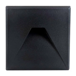 Lampa wpuszczana LED barwa neutralna DECENTLY S3 3W IP20 | czarny