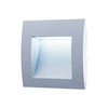 Zewnętrzna lampa ścienna WALL 10 1,5W 6500K IP65 wpuszczana | szary