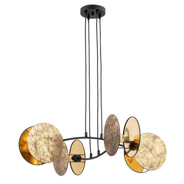 Lampa wisząca Emibig MOTIF 4 GOLD 1326/4