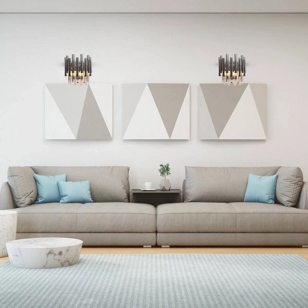 Kinkiet MADISON, chrom/transparentny, 2x40W E14, ML6936