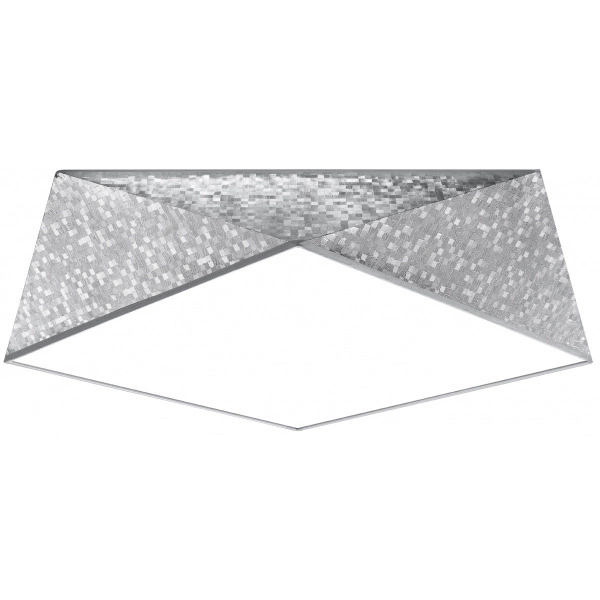 Plafon HEXA 45 SL.0694 cekin srebrny 2xE27