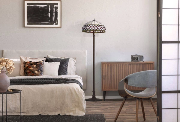 Lampa podłogowa K-F182208 z serii TIFANY