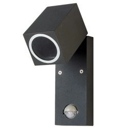 Lampa z czujnikiem ruchu QUAZAR 15 LX czarna