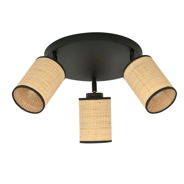 Lampa sufitowa Emibig YOGA 3 PREMIUM Czarny 1151/3PREM