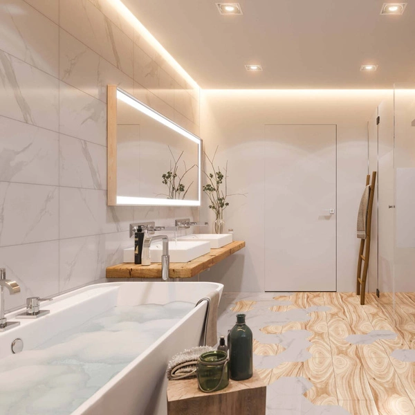 Oprawa wpuszczana METIS, biała, 1x50W GU10