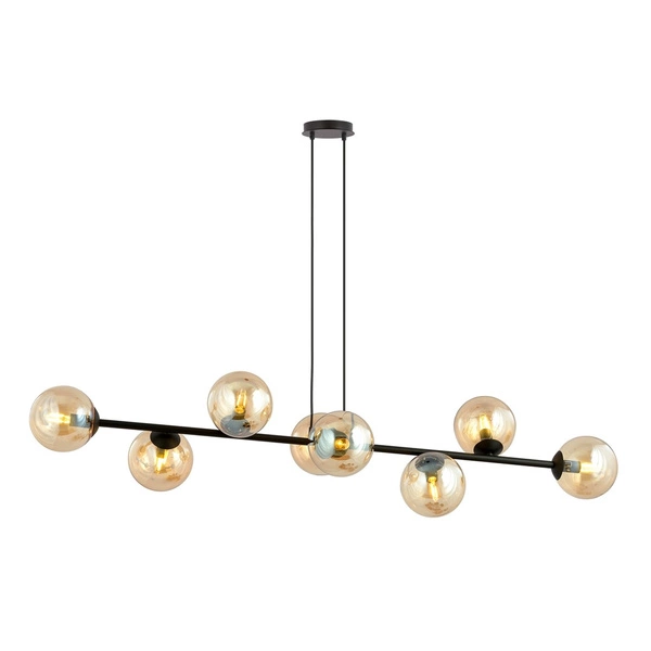 Lampa wisząca Emibig ROSSI 8 BL MIODOWY 876/8