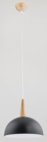 Lampa wisząca ALFA ANJA GRAFITOWA 1xE27 30cm | 9650