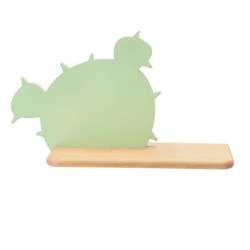 Kinkiet dziecięcy IQ KIDS CACTUS 3 z półką, 21-00934, zielony, 4W LED, barwa neutralna 4000K